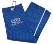 U.S. Kids Golf Mikrofaser Handtuch, blau