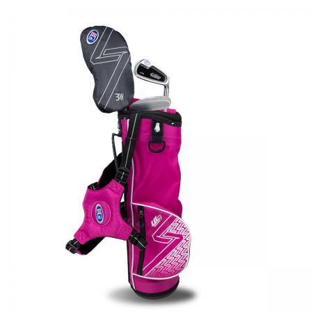 U.S. Kids Golf UL7 Starterset Ultralight UL39, 100-107cm, RH, pink