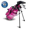 U.S. Kids Golf UL7 Starterset Ultralight UL45, 115-122cm, RH, pink/weiß