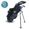 U.S. Kids Golf UL7 Starterset Ultralight UL48, 122-130cm, LH, schwarz/petrol