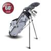 U.S. Kids Golf UL7 Starterset Ultralight UL60, 152-160cm, LH, 7-teilig, hellgrau/navy