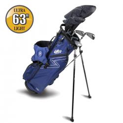 US Kids Golf UL7 Starterset Ultralight UL63 160168cm LH 5teilig navy