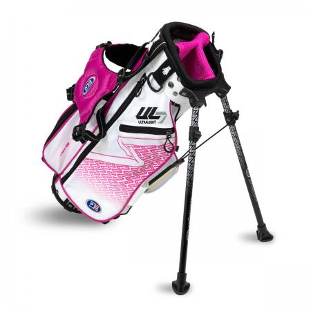 U.S. Kids Golf UL7 Ultralight Series Bag, UL42 / 107-115cm, weiß/pink