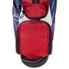 U.S. Kids Golf UL7 Ultralight Series Bag, UL48 / 122-130cm, navy/rot