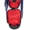 U.S. Kids Golf UL7 Ultralight Series Bag, UL57 / 145-152cm, navy/rot