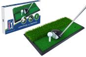 PGA Tour Launch Pad 2 in 1 Golf Übungs- und Abschlagmatte