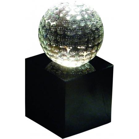 Crystal Golfball Trophäe