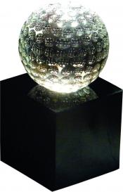 Crystal Golfball Trophäe