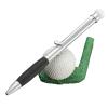 Silverline Golfball-Kugelschreiber mit Halter