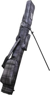 Silverline Sunday Stand Bag, Karo schwarz