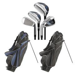 Silverline Tour Classic TC46 Damen Golfset Halbsatz RH Bag schwarzblau