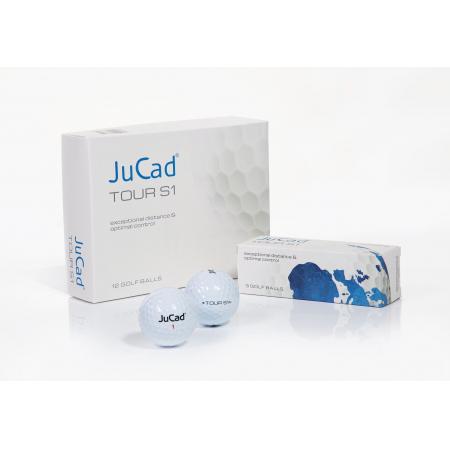 JuCad Golfball Tour S1, 12 Stück, weiß