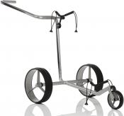 JuCad Carbon 3-Rad-Trolley, silber/schwarz