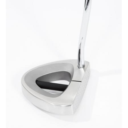 JuCad Edelstahl Putter X900, schwarz