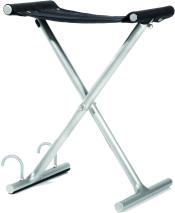 JuCad Carbon Trolley Golfersitz, silber lackiert