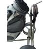 JuCad Carbon Trolley Golfersitz, silber lackiert