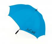 JuCad Teleskop Golfschirm, blau