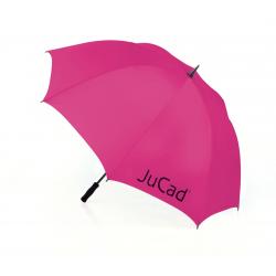 JuCad Teleskop Golfschirm pink
