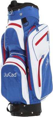 JuCad Cartbag Junior, blau/weiß/rot