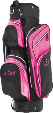 JuCad Cartbag Junior, schwarz/pink