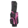 JuCad Cartbag Junior, schwarz/pink