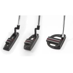 JuCad Edelstahl Putter mattschwarz