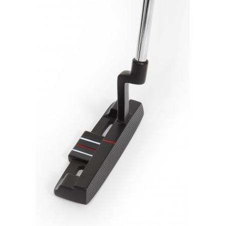 JuCad Edelstahl Putter, mattschwarz, X100