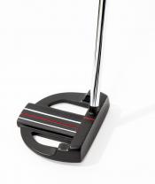 JuCad Edelstahl Putter, mattschwarz, X300