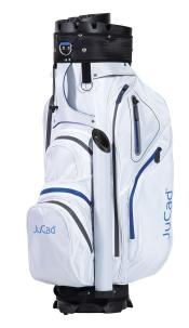 JuCad Cartbag Manager Aquata, weiß/blau/grau