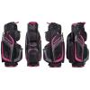 JuCad Cartbag Sporty, schwarz/pink