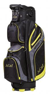 JuCad Cartbag Sporty, schwarz/gelb