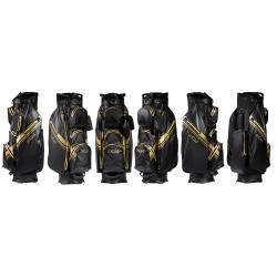 JuCad Cartbag Aquastop Plus Facelift schwarzgold
