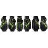 JuCad Cartbag Aquastop Plus Facelift, schwarz/grün