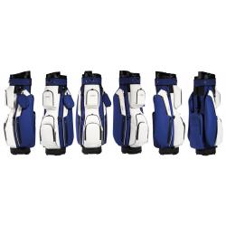 JuCad Cartbag First Class Revolution blauweiß