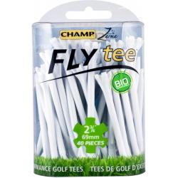 Champ Zarma FLY tee Golftees weiß 70mm
