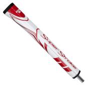 Super Stroke Zenergy Pistol GT Mid Slim 2.0 Putter Griff, weiß/rot