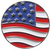 Navika Basic Ballmarker &quote;American Flag&quote;