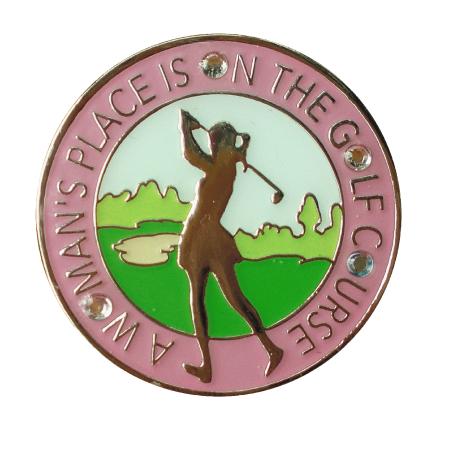 Navika Glitzy Ballmarker &quote;Womans Place&quote;