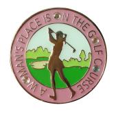 Navika Glitzy Ballmarker &quote;Womans Place&quote;