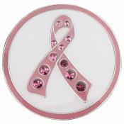 Navika Glitzy Ballmarker &quote;Sparkle Pink Ribbon&quote;