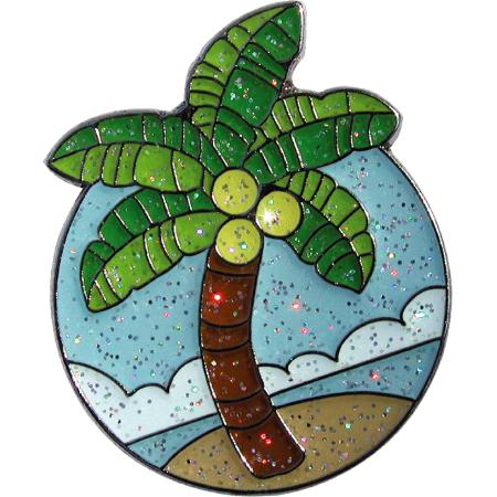 Navika Glitzy Ballmarker &quote;Palm Tree&quote;