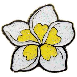 Navika Glitzy Ballmarker Plumeria weiß