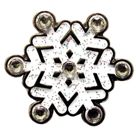 Navika Glitzy Ballmarker &quote;Snowflake&quote;