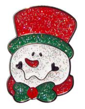 Navika Glitzy Ballmarker &quote;Snowman&quote;