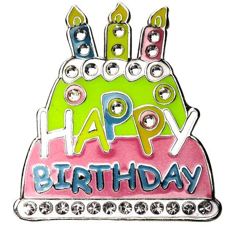 Navika Crystal Ballmarker &quote;Birthday Cake&quote;