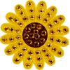 Navika Crystal Ballmarker &quote;Sunflower&quote;