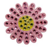 Navika Crystal Ballmarker &quote;Sunflower&quote;, pink