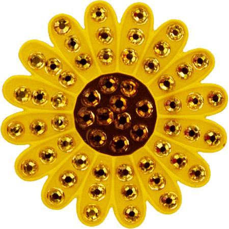 Navika Crystal Ballmarker &quote;Sunflower&quote;, gelb