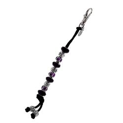 Crystal Zählkette lila