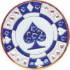 Navika Crystal Ballmarker Pokerchip, blau